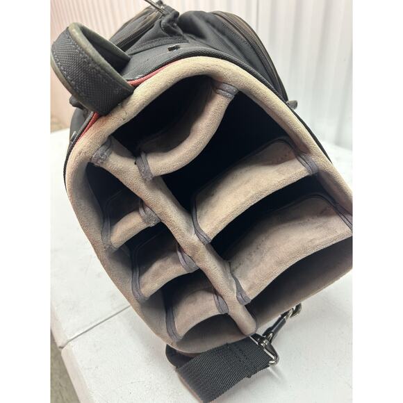 TUMI RARE GEN 4 Ballistic Nylon Golf Bag Black Deluxe 22186D4 VERY GOOD - Picture 8 of 10